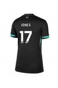 Liverpool Curtis Jones #17 Fotballdrakt Borte Klær Dame 2024-25 Korte ermer